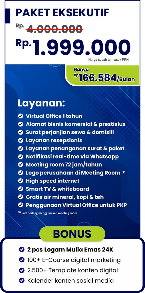 sewa kantor virtual